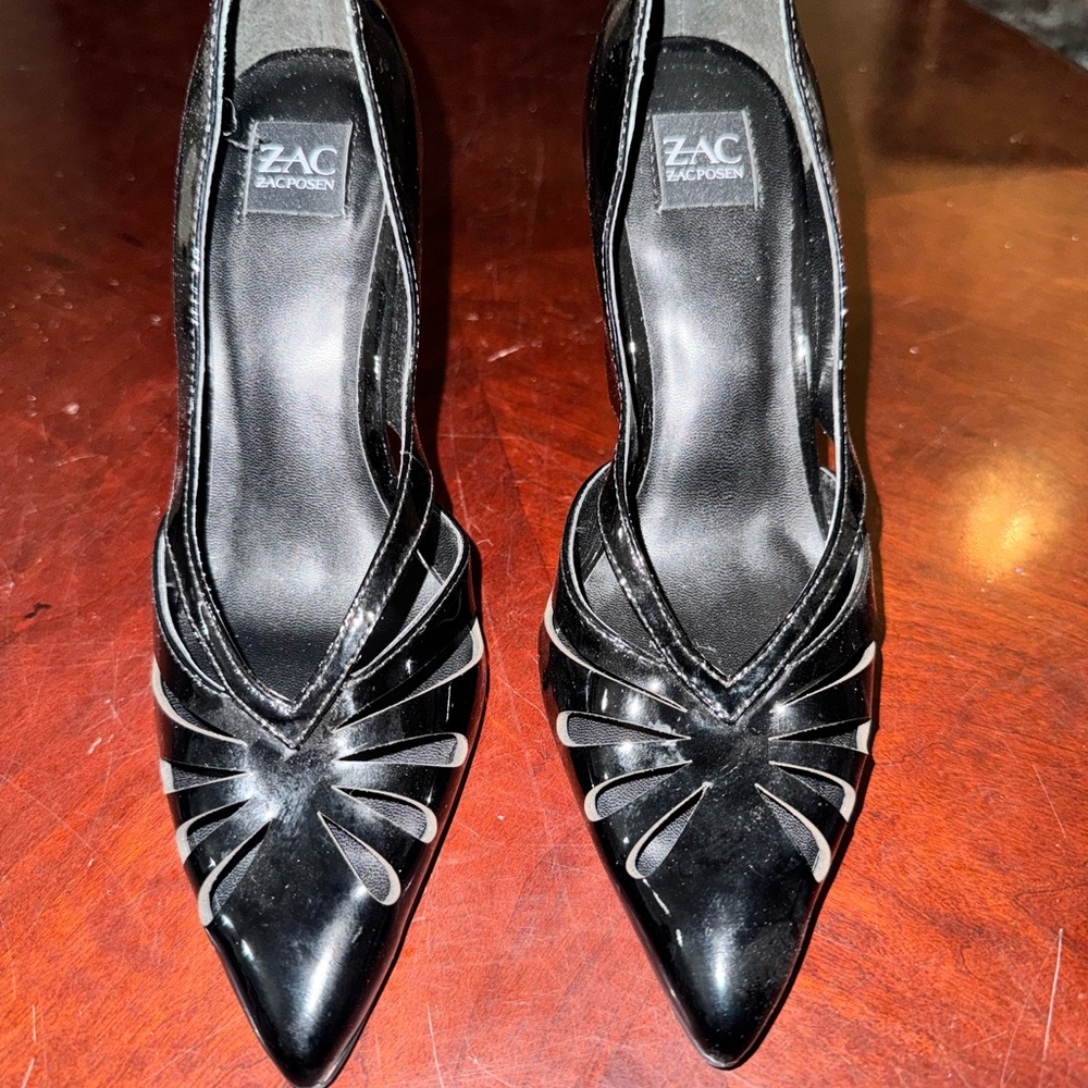 ZAC Zac Posen Black Heeled Shoes